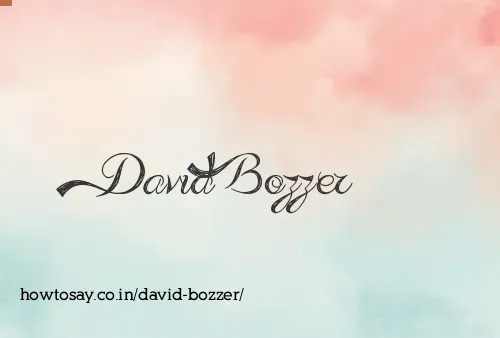 David Bozzer