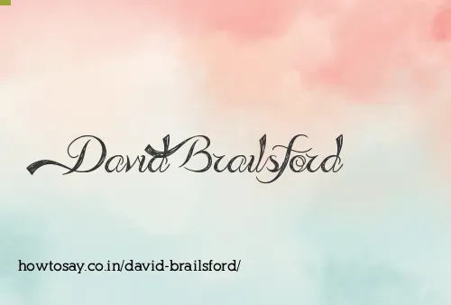 David Brailsford