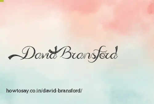 David Bransford