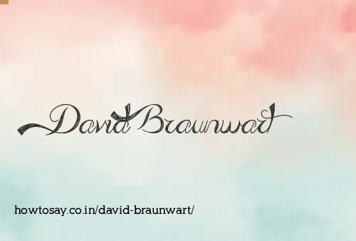 David Braunwart