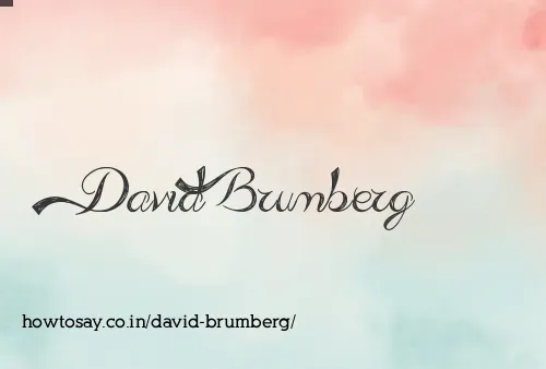 David Brumberg