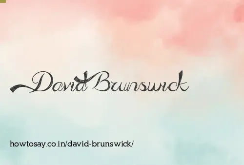 David Brunswick