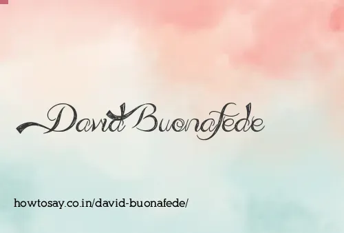 David Buonafede
