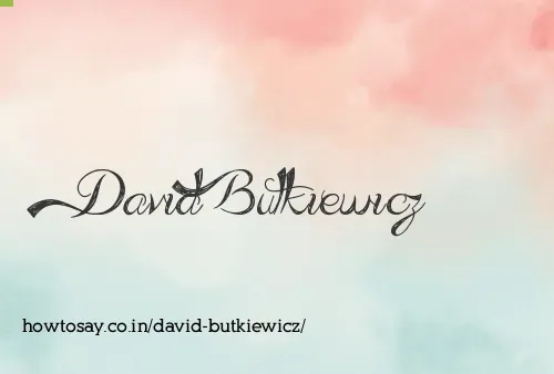 David Butkiewicz