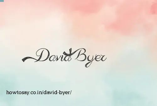 David Byer