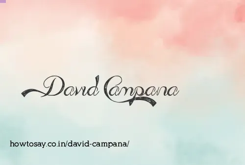 David Campana