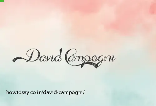 David Campogni