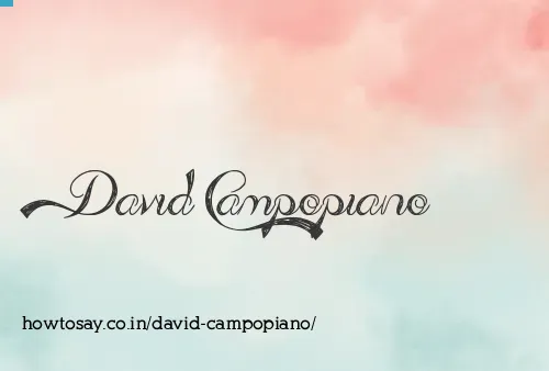 David Campopiano