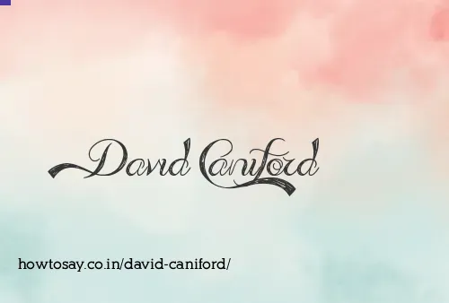 David Caniford