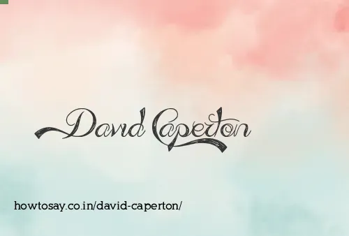 David Caperton