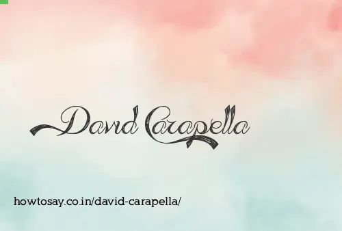 David Carapella