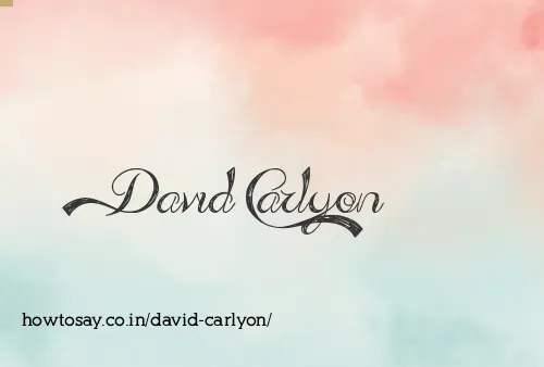 David Carlyon