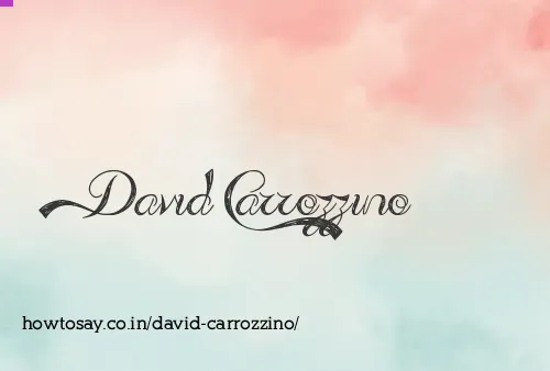 David Carrozzino