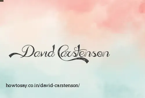 David Carstenson