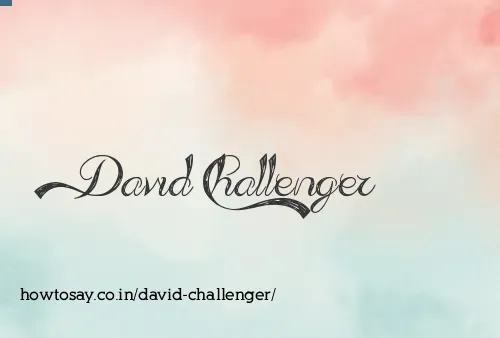 David Challenger