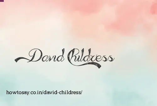 David Childress