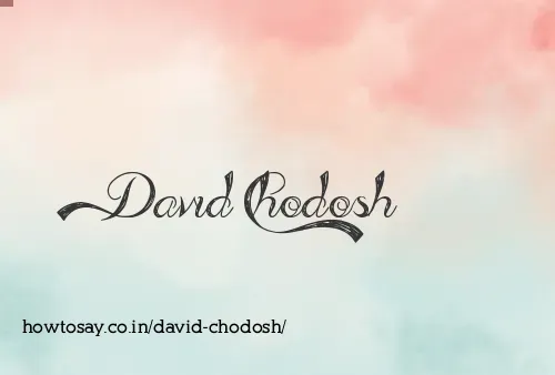 David Chodosh