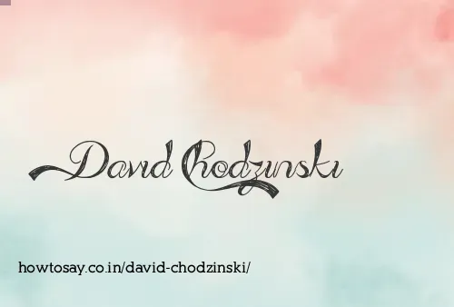 David Chodzinski