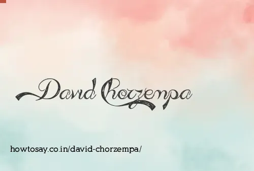 David Chorzempa