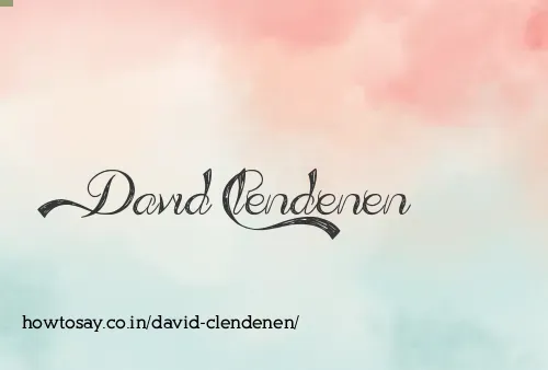 David Clendenen