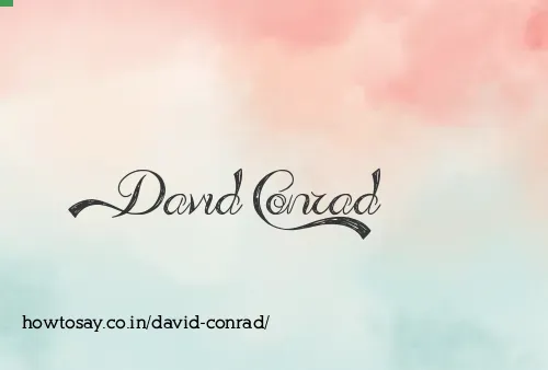David Conrad