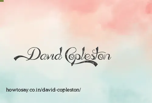 David Copleston