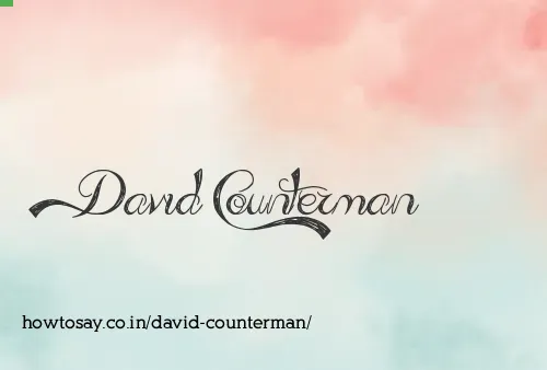 David Counterman
