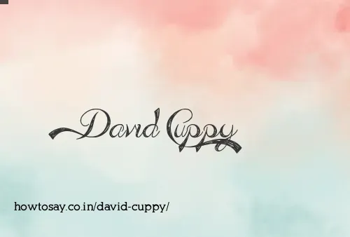 David Cuppy
