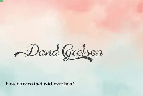 David Cyrelson
