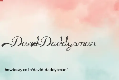 David Daddysman