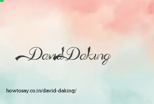 David Daking