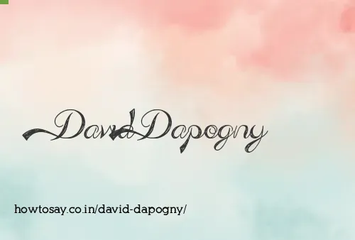 David Dapogny