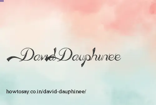 David Dauphinee