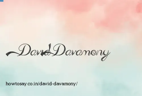 David Davamony