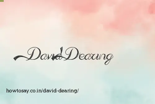David Dearing