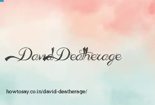 David Deatherage