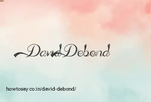 David Debond