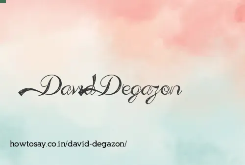 David Degazon