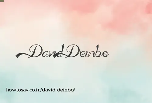 David Deinbo