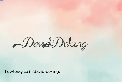David Deking