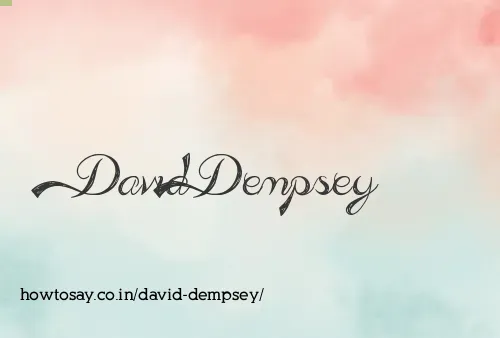 David Dempsey