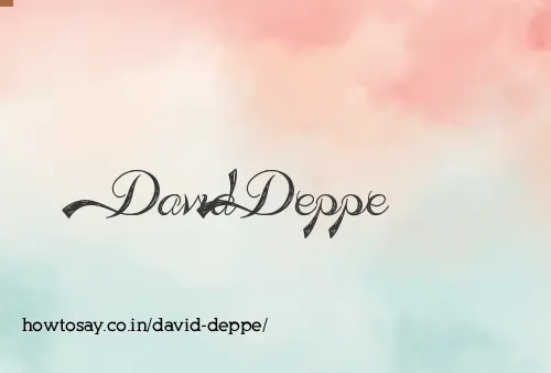 David Deppe