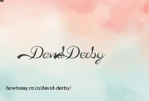 David Derby