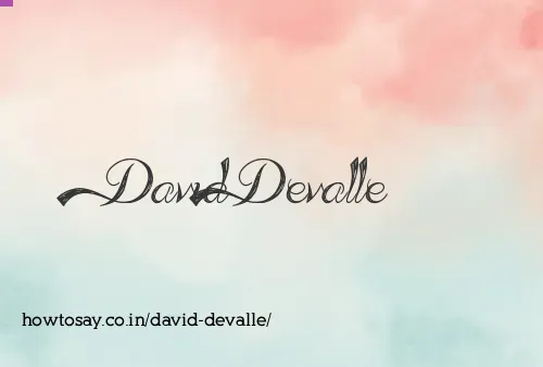 David Devalle