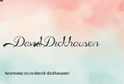 David Dickhausen