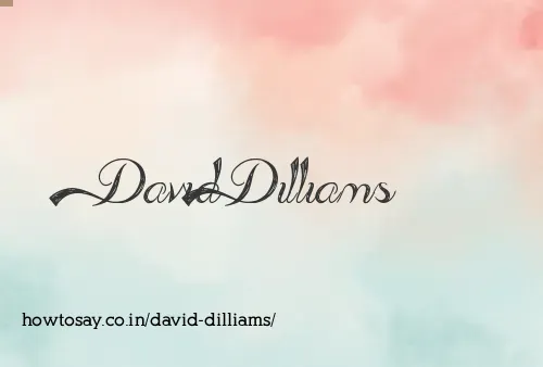 David Dilliams