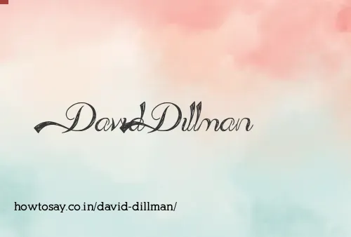 David Dillman