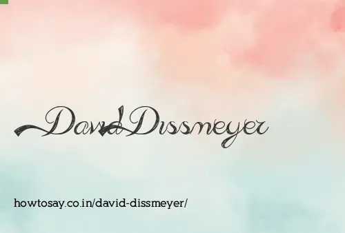 David Dissmeyer