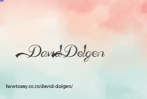 David Dolgen