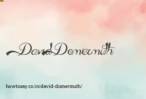 David Domermuth